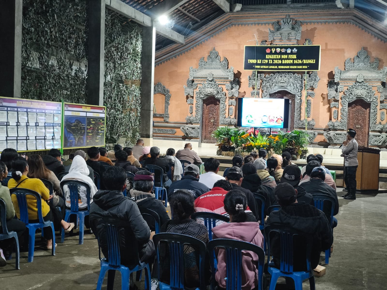Peningkatan Kesadaran Masyarakat Terhadap Narkoba dalam TMMD Ke-129 Kodim 1626/Bangli