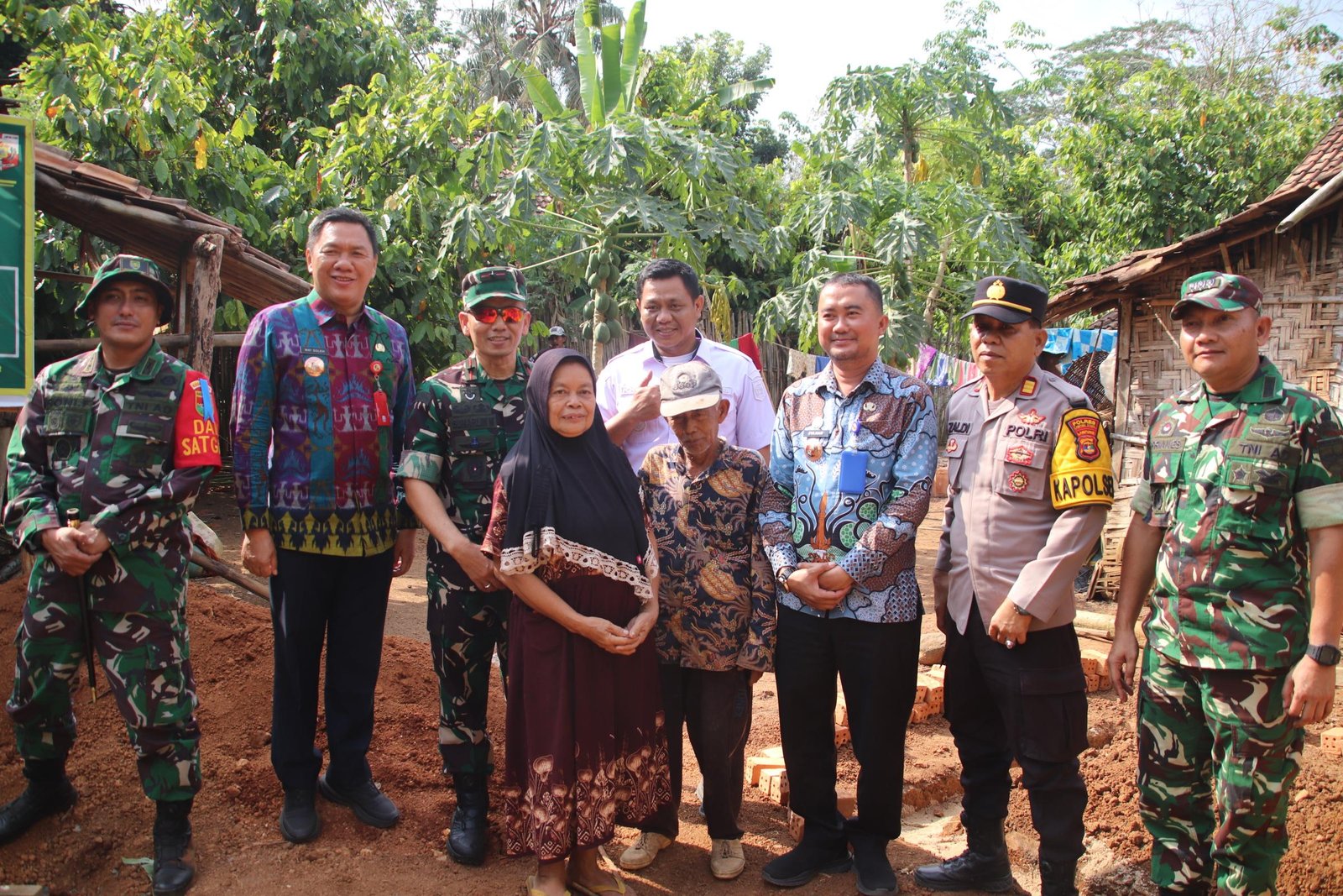Dandim 0412/LU Laporkan Progres Pembangunan TMMD Ke-129 kepada Danrem 043/Gatam