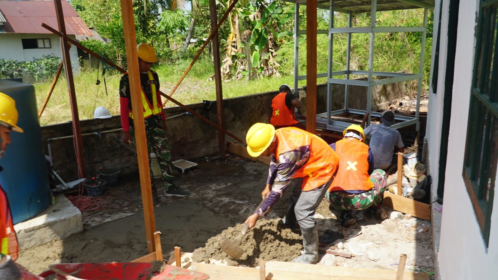 Pembangunan Fasilitas Wudhu di Musholla Darul Iman Menuju Penyempurnaan
