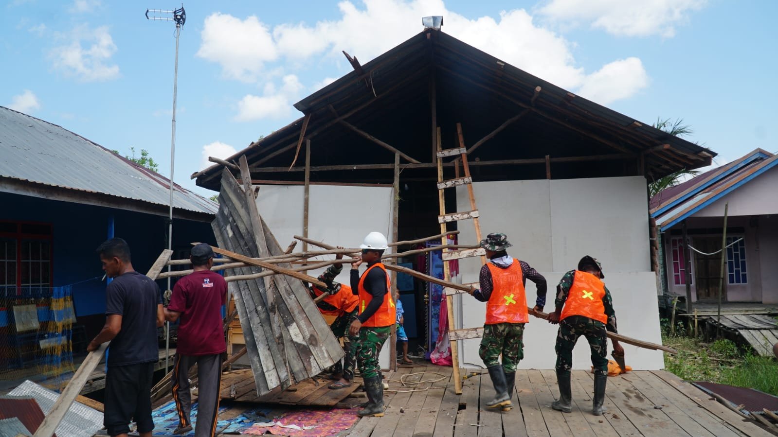 Infrastruktur Jalan TMMD Ke-129 Memperkuat Akses Pertanian di Desa Bandaraya