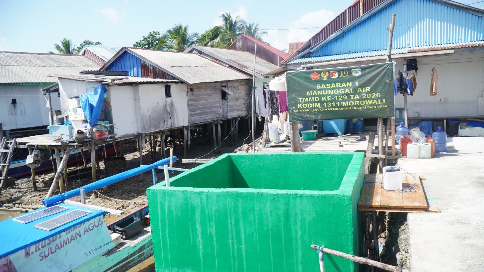Keberhasilan Program Penyediaan Air Bersih di Desa Umbele, Warga Rebus Kebutuhan Sehari-hari