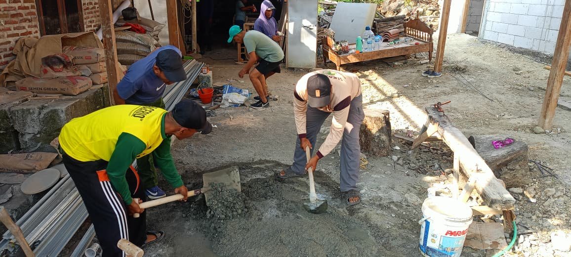 Optimalkan Proses, Satgas TMMD 129 Percepat Rehabilitasi RTLH di Desa Tlemang